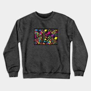 DAZZLE - RAINBOW COLOURS Crewneck Sweatshirt